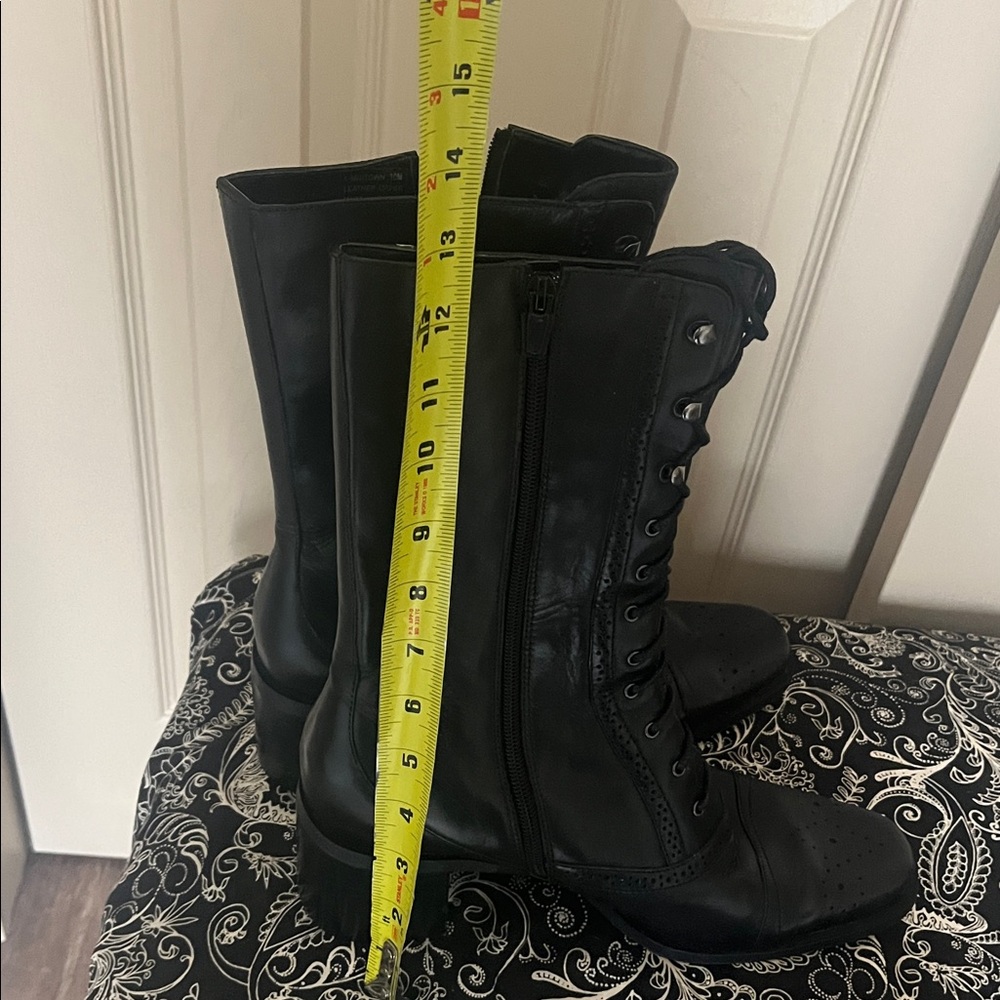 Franco Sarto granny lace up boot sz 10 NWOT - Picture 10 of 14